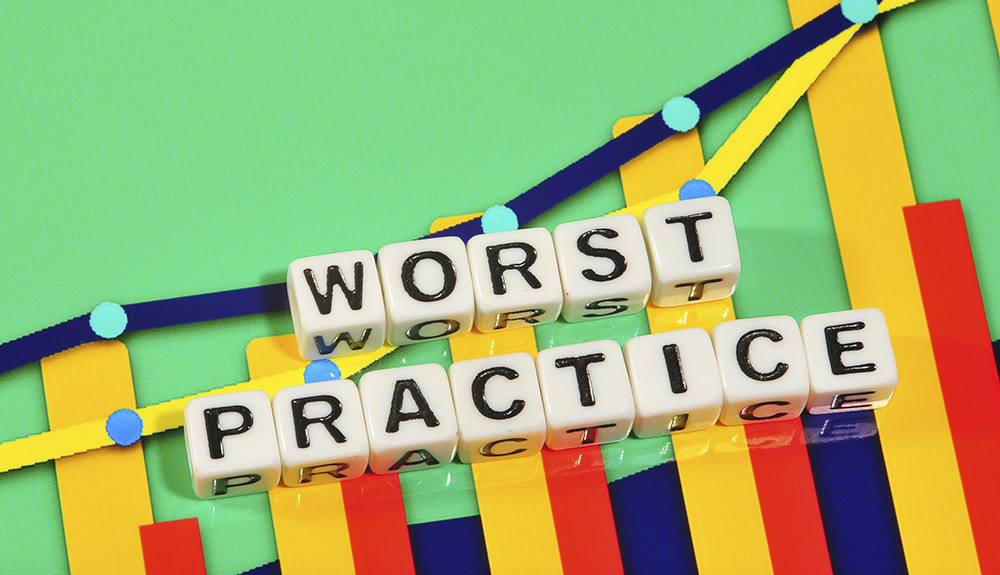 Information Security: 7 Worst Practices